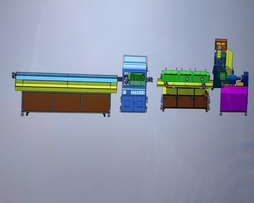 精密医疗导管不锈钢挤出生产线