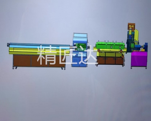 精密医疗导管不锈钢挤出生产线